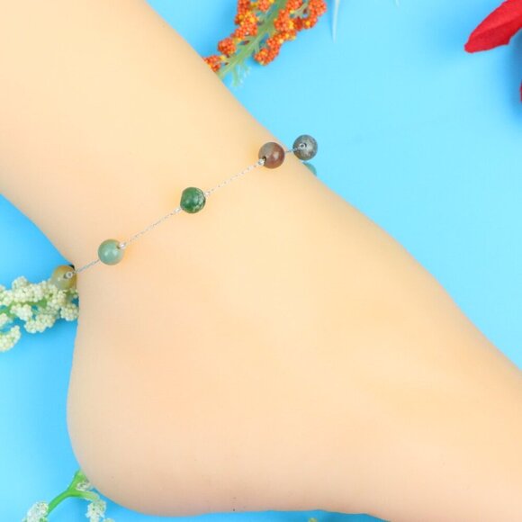 Elegant Handmade Anklet – Perfect for Women & Girls | Ideal Gift Option, DYC1634 - Picture 4 of 10